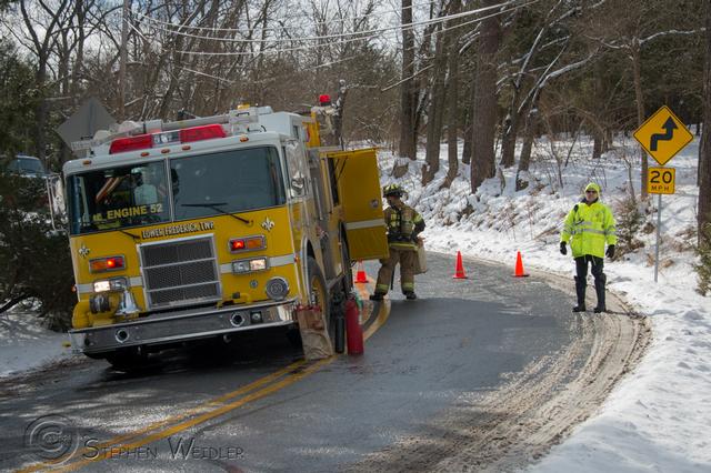 Vehicle Accident - Salford Station Rd. - LF Twp. - 01/26/2014